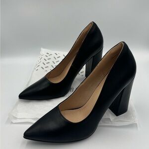 Elegant Black Women's Pumps IDIFU brand 4inches, new w/out box, side 9.5 women